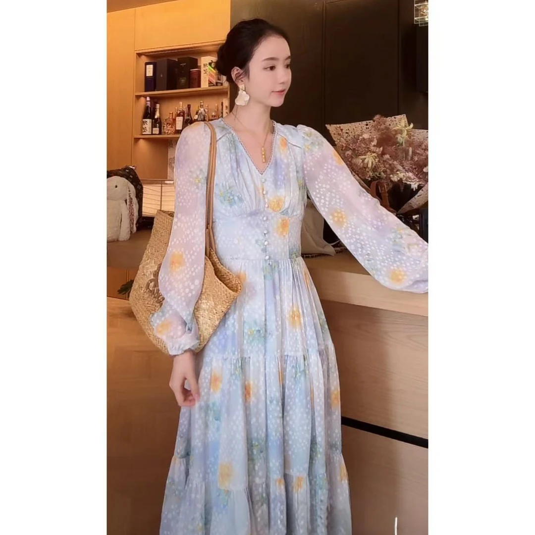 Zwinnie/詹维尼【印花连衣裙】连衣裙 GZC202511