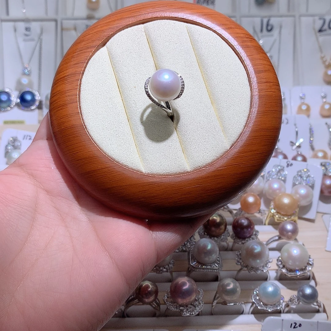 戒指未镶嵌淡水珍珠CC12.8mm