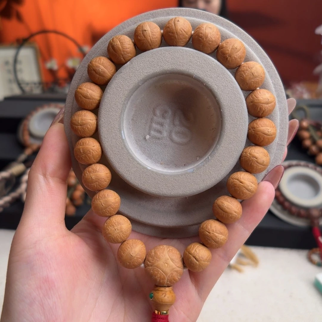 手串凤眼菩提13mm铁籽单圈素串货头