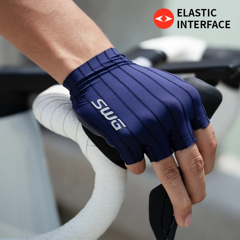 SWG铭胜夏季骑行手套半指耐磨减震排汗自行车手套（双箭头半指手套