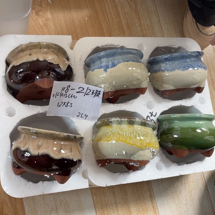 粗陶多肉花盆微瑕212