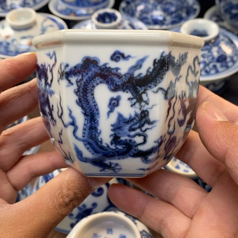 【闪购商品】景德镇青花主人杯