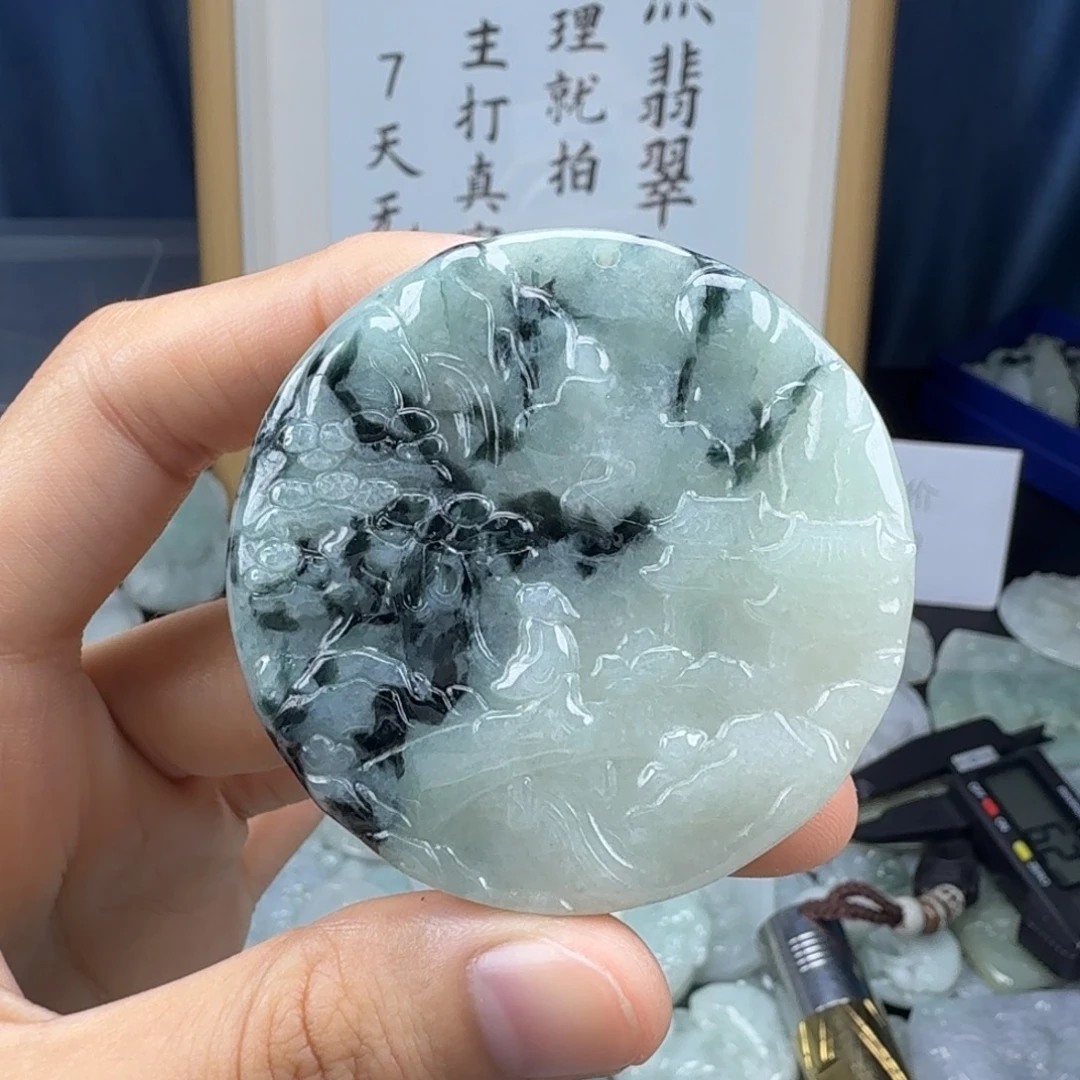 颈饰未镶嵌翡翠翡翠