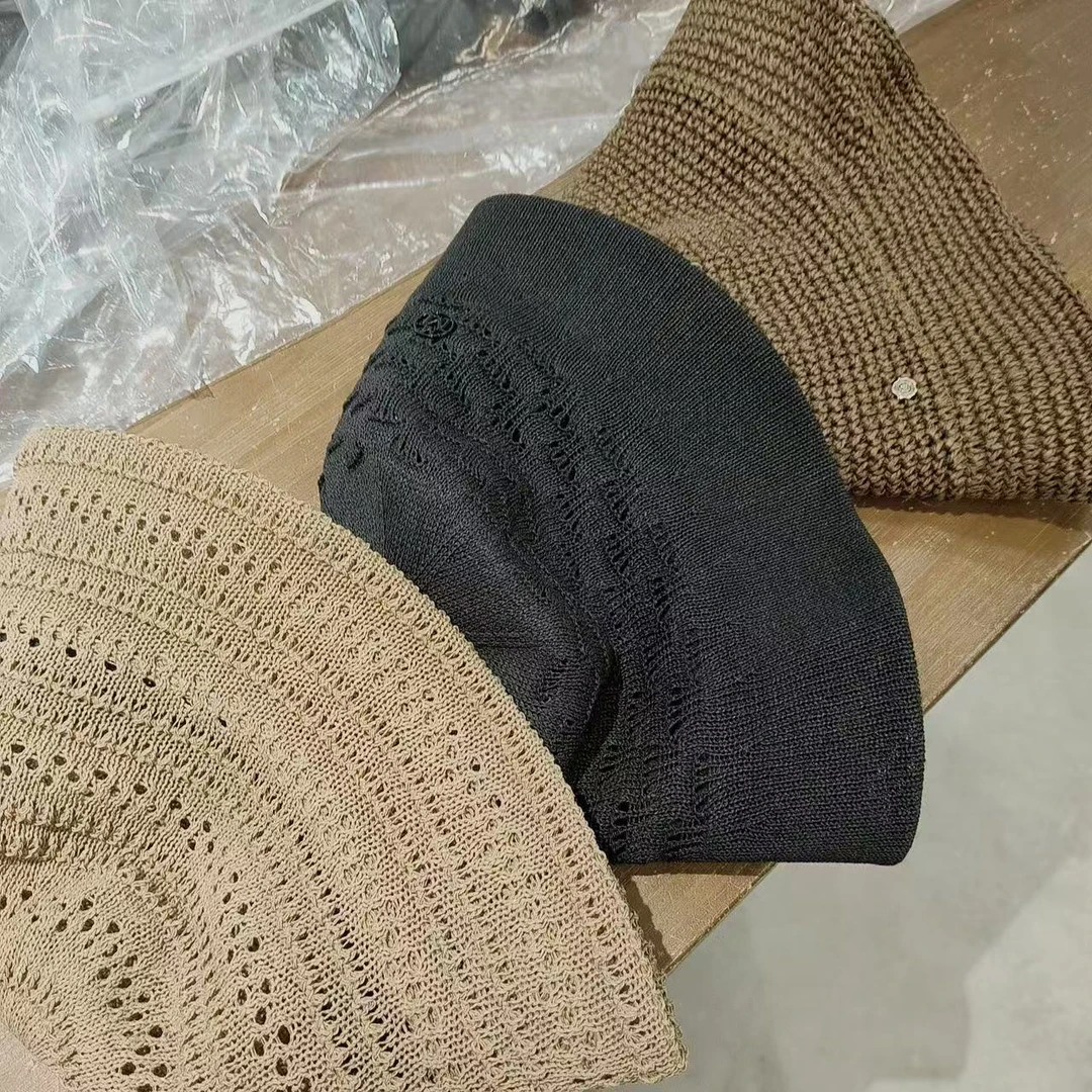 夏休闲百搭洋气编织渔夫帽（NO退）