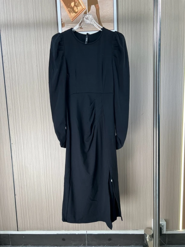 9329品牌撤柜FG女装时尚设计款气质连衣裙
