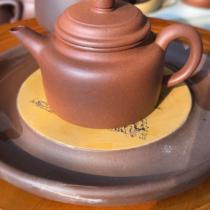 紫砂茶壶底槽青新款得中150cc剑流嘴