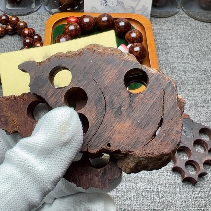 木海南红降藕片原材料一片