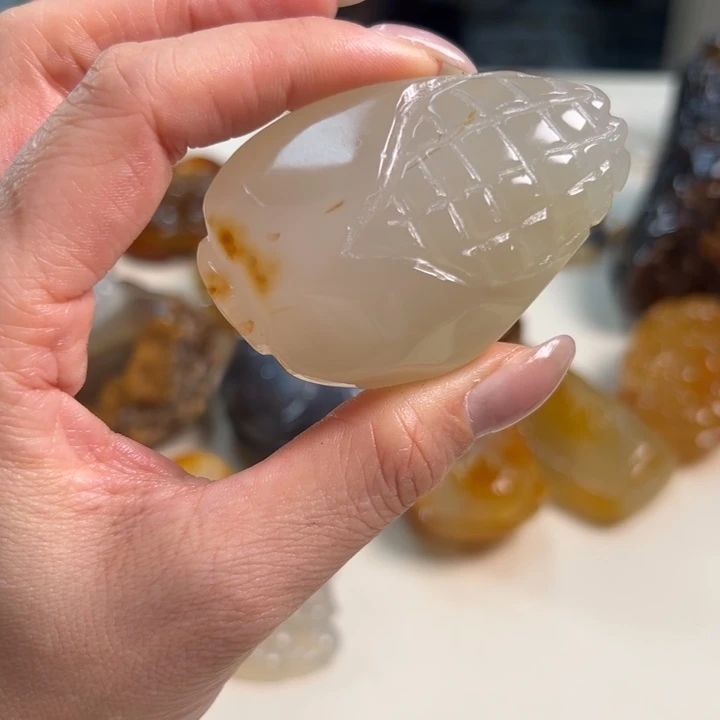 玛瑙/玉髓吊坠(不含链)未镶嵌