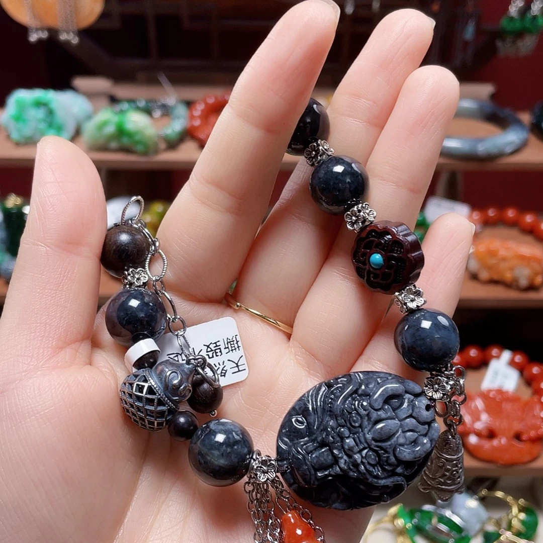 翡翠未镶嵌手链饰品