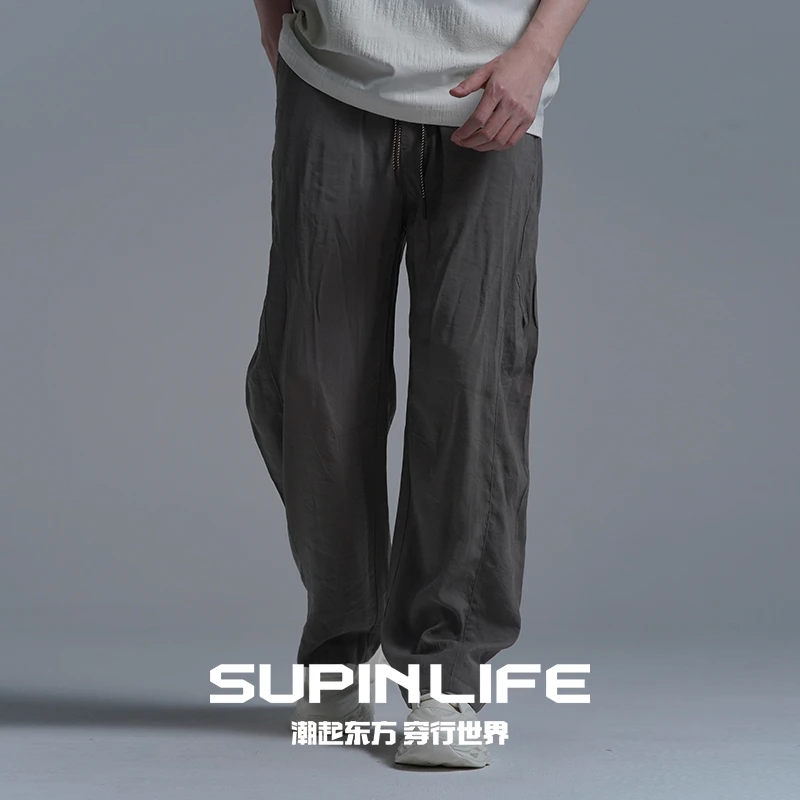 【SUPIN LIFE】25年夏季新款休闲裤SPBXK523052AM