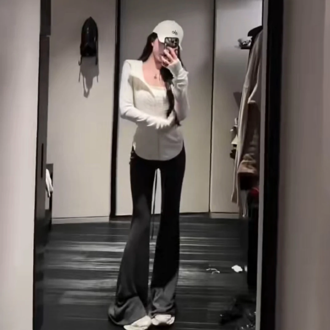 MY小众秋季防晒套装外套垂感修身女百搭