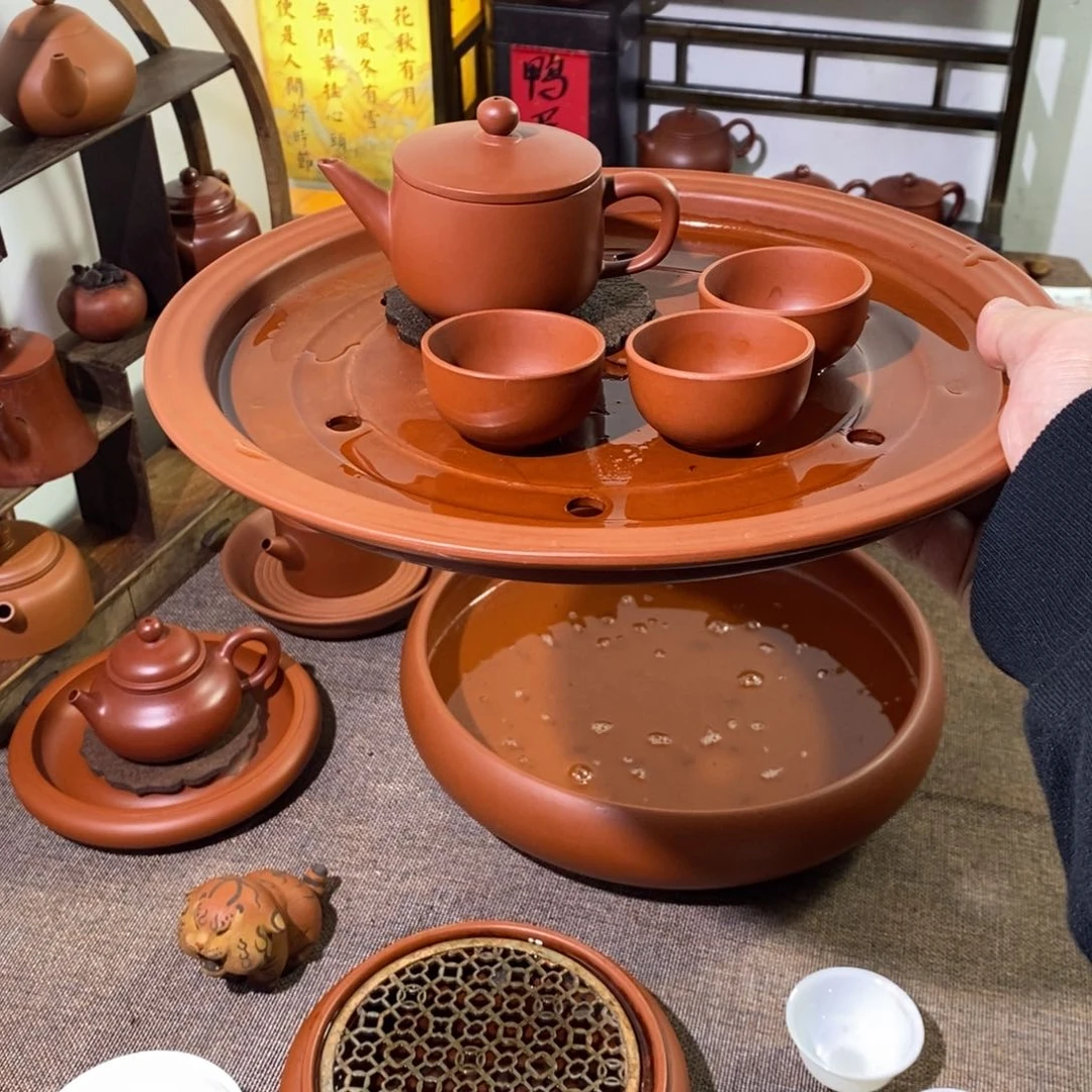 修***ꇐ学徒汉瓦茶盘套装11111