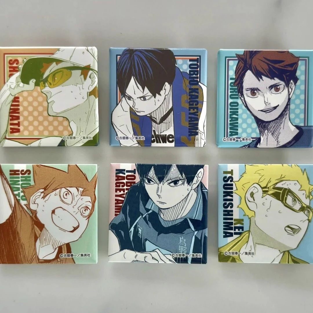 【拍二拆三】排球少年 跃动系列吧唧 同人系列吧唧 共六款