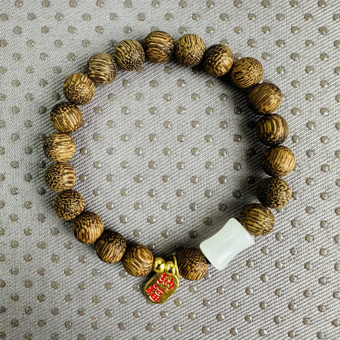 黄花梨纳福精品单圈手串LZG-05110无礼盒