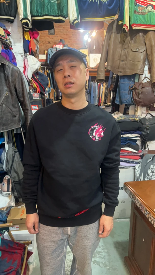 卫衣，火焰，孤品一件