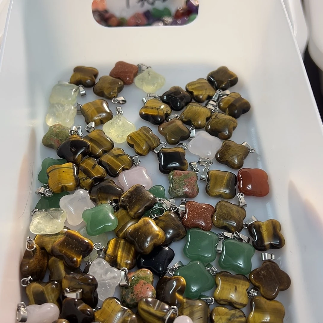玛瑙/玉髓合金珠宝半成品
