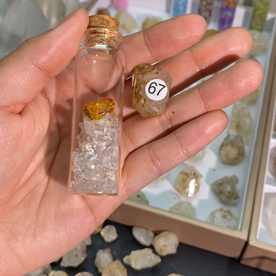 珠宝半成品水晶未镶嵌