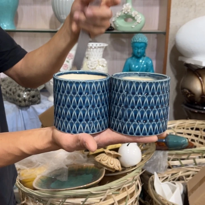 摆件高9口9公分微瑕捡漏