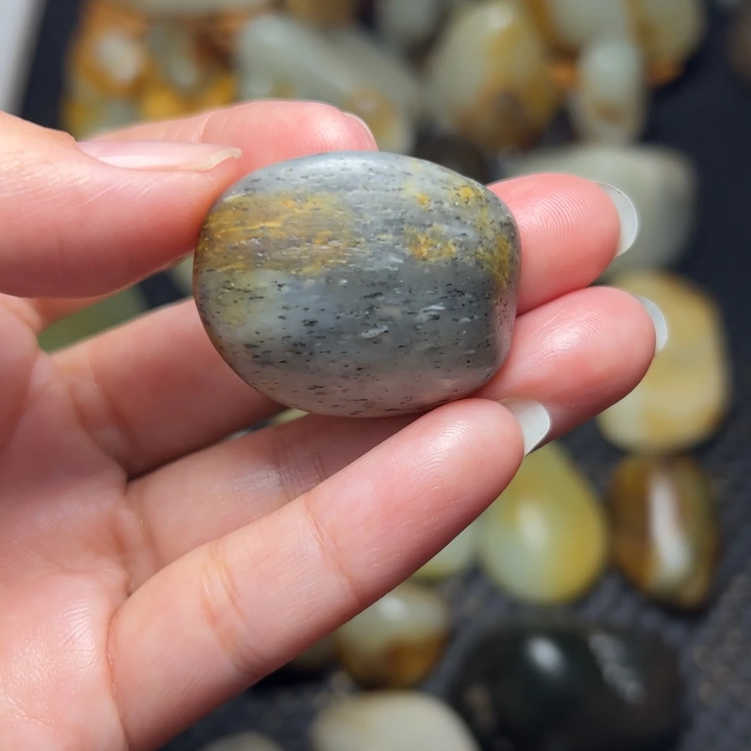 和田玉未镶嵌挂件A53