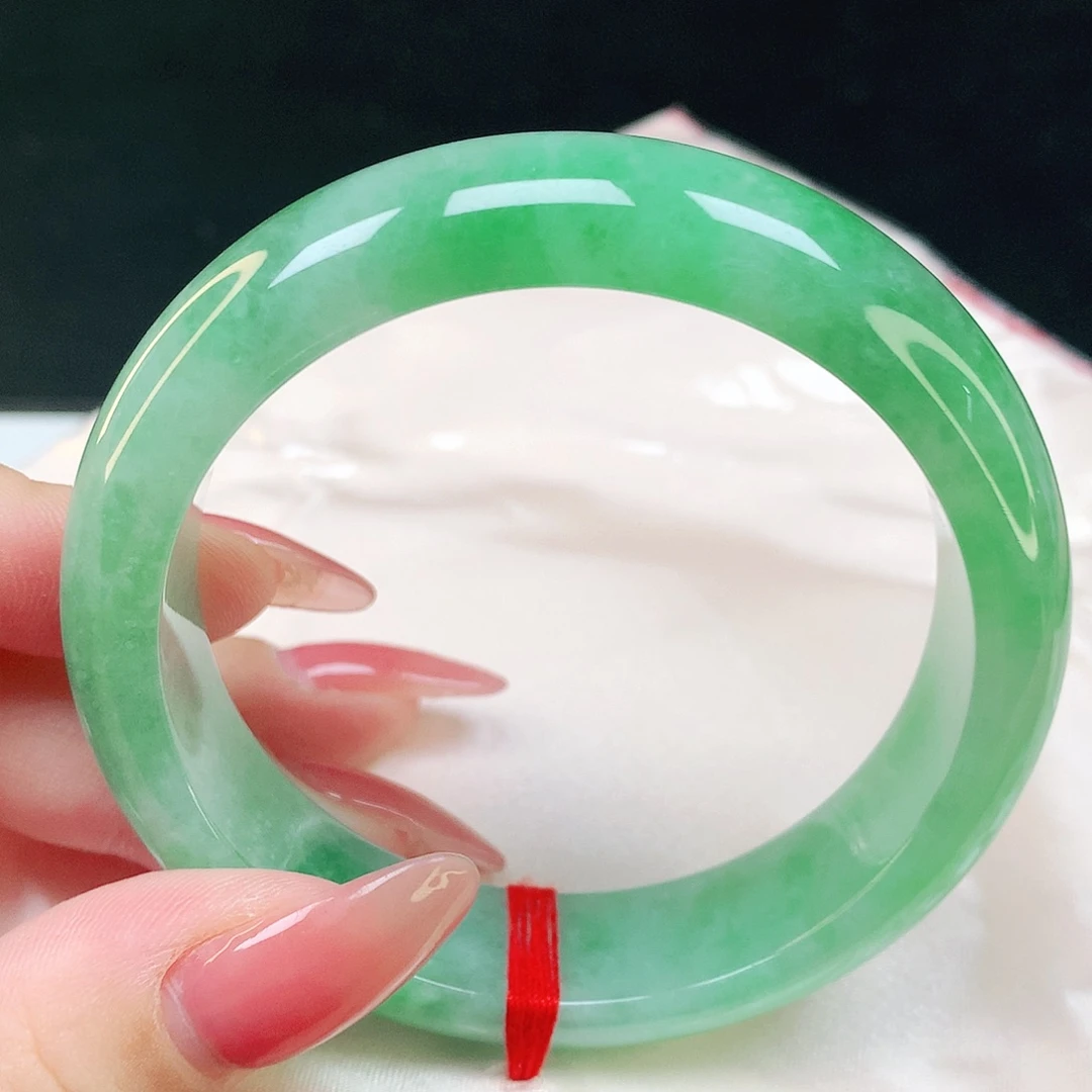 翡翠手镯未镶嵌天然翡翠1509