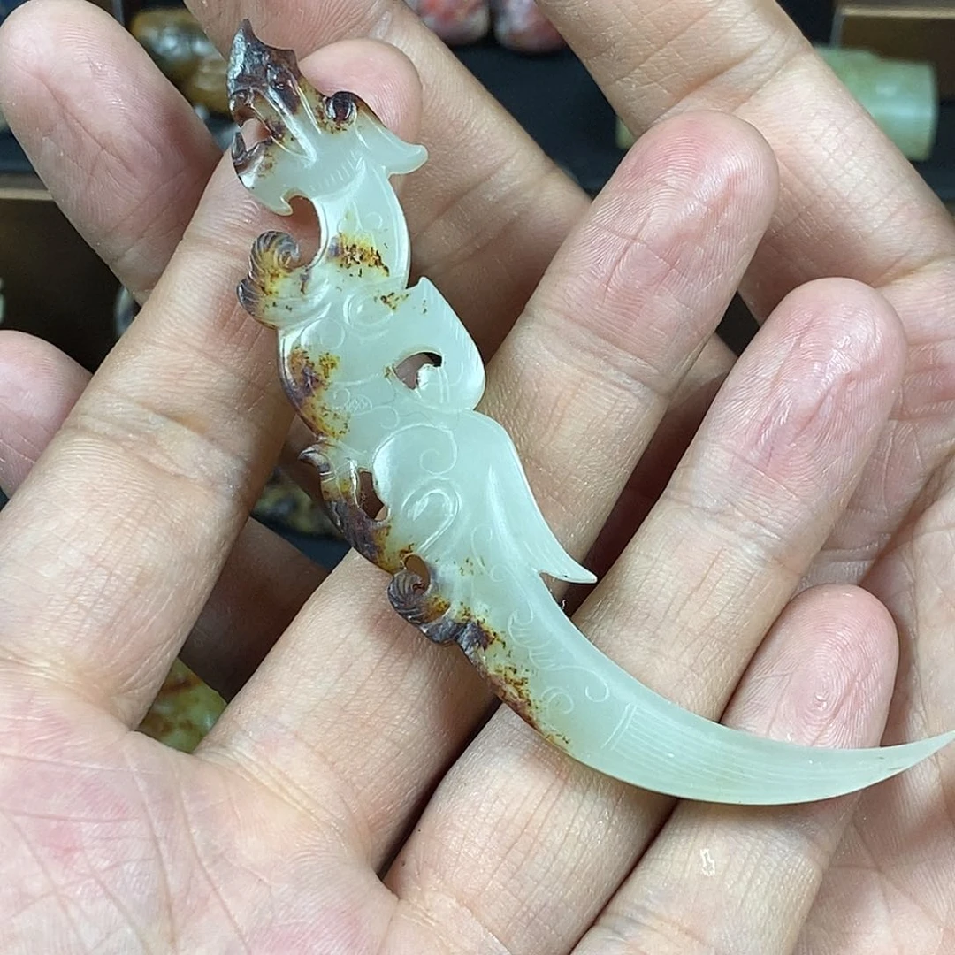 和田玉（糖玉）挂件未镶嵌恒*