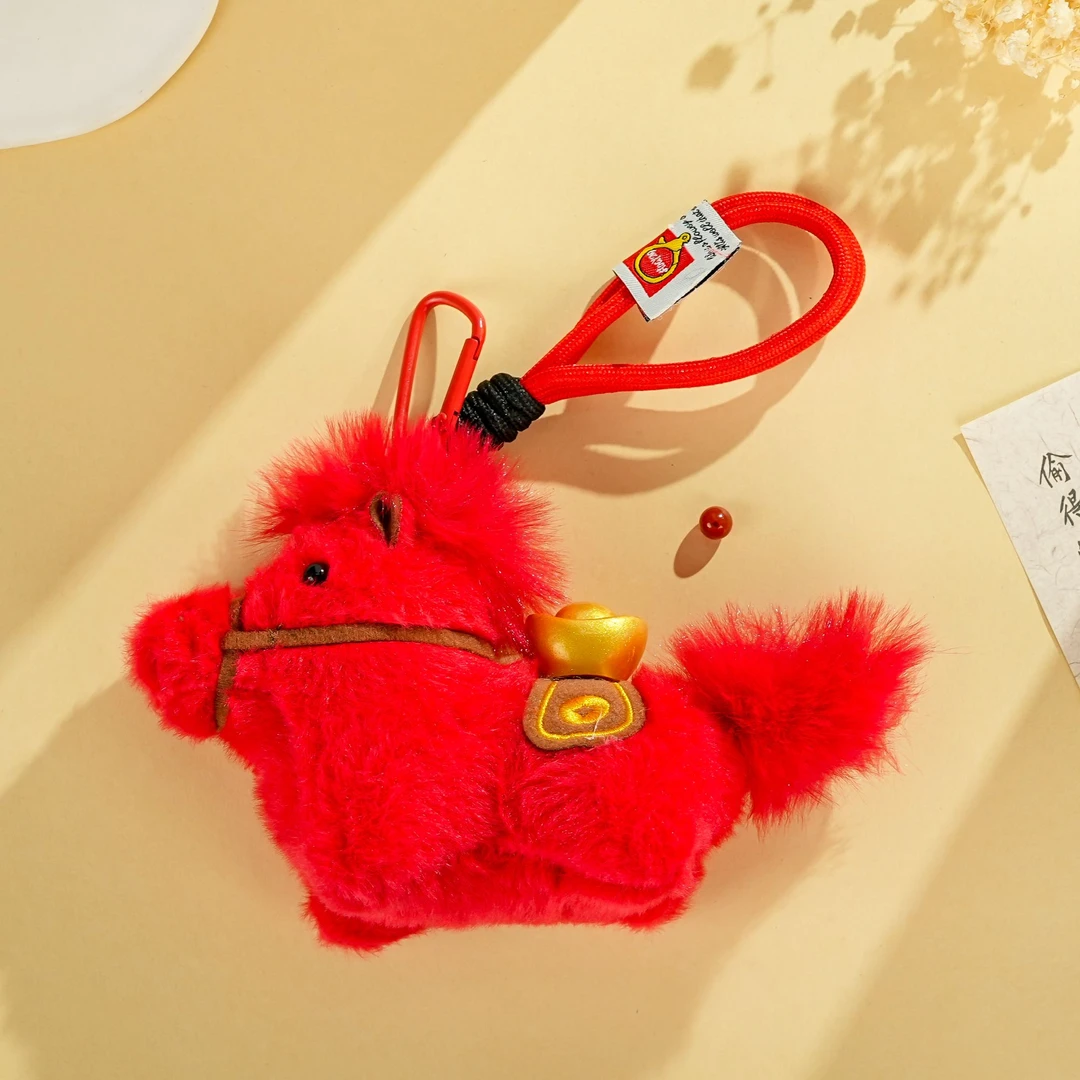 周西西精美小马挂件10*11*6百搭多样性发货20635