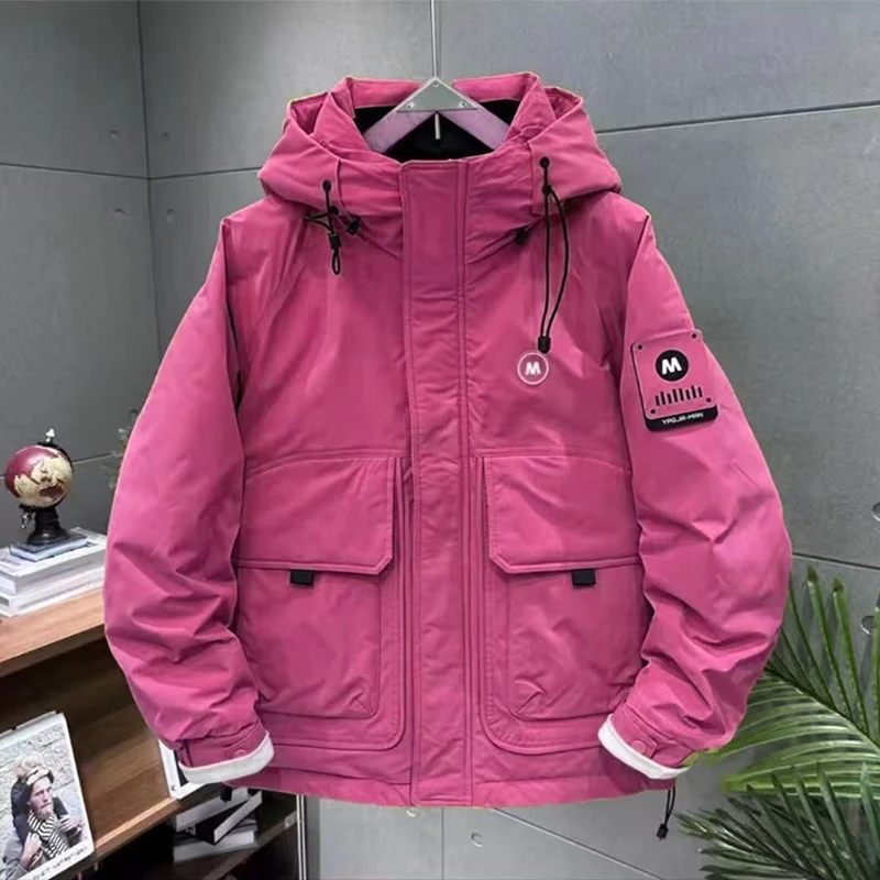 819 冬季御寒保暖锁温防寒服男士百搭休闲潮流断码外套