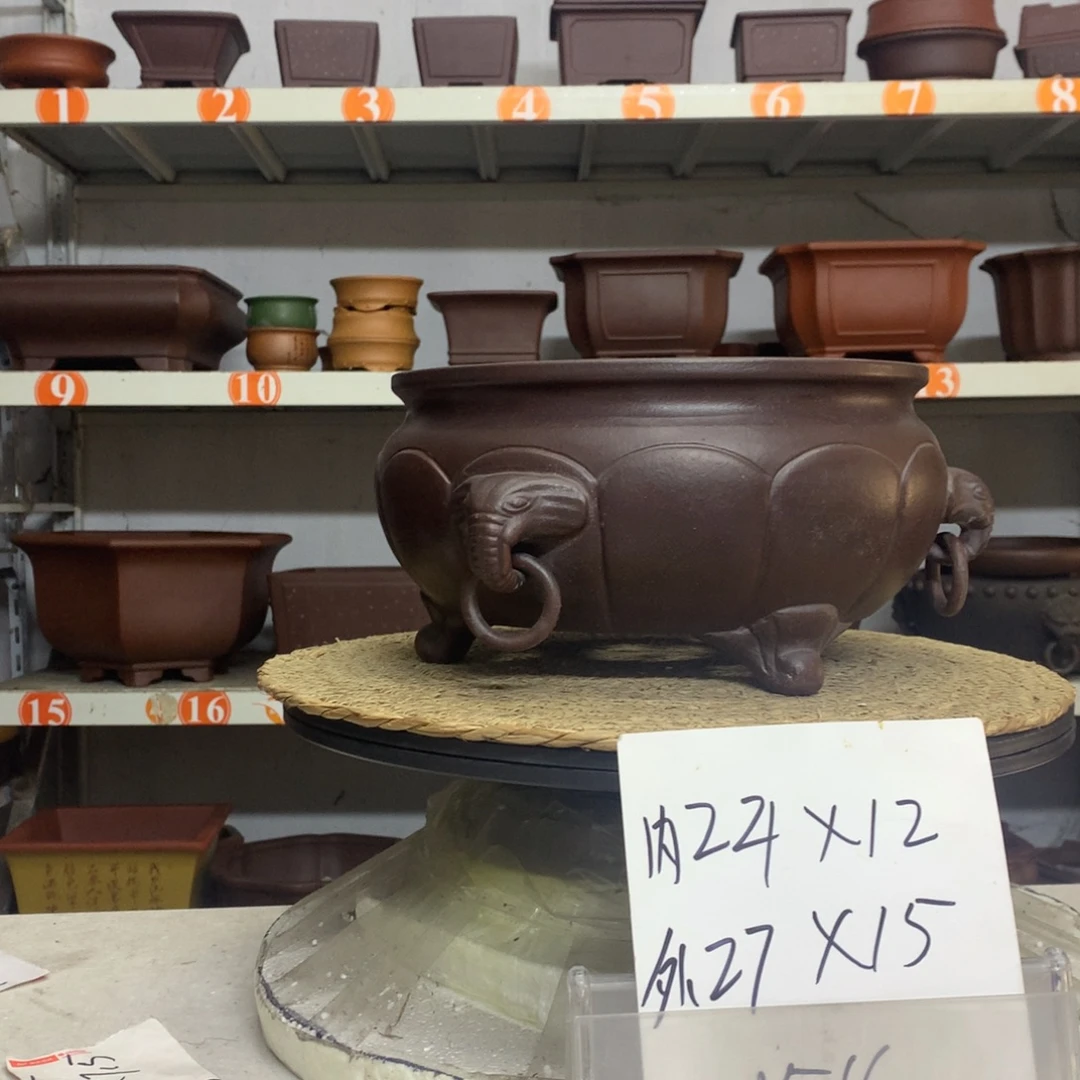 紫砂花盆精品紫砂花盆包邮包邮