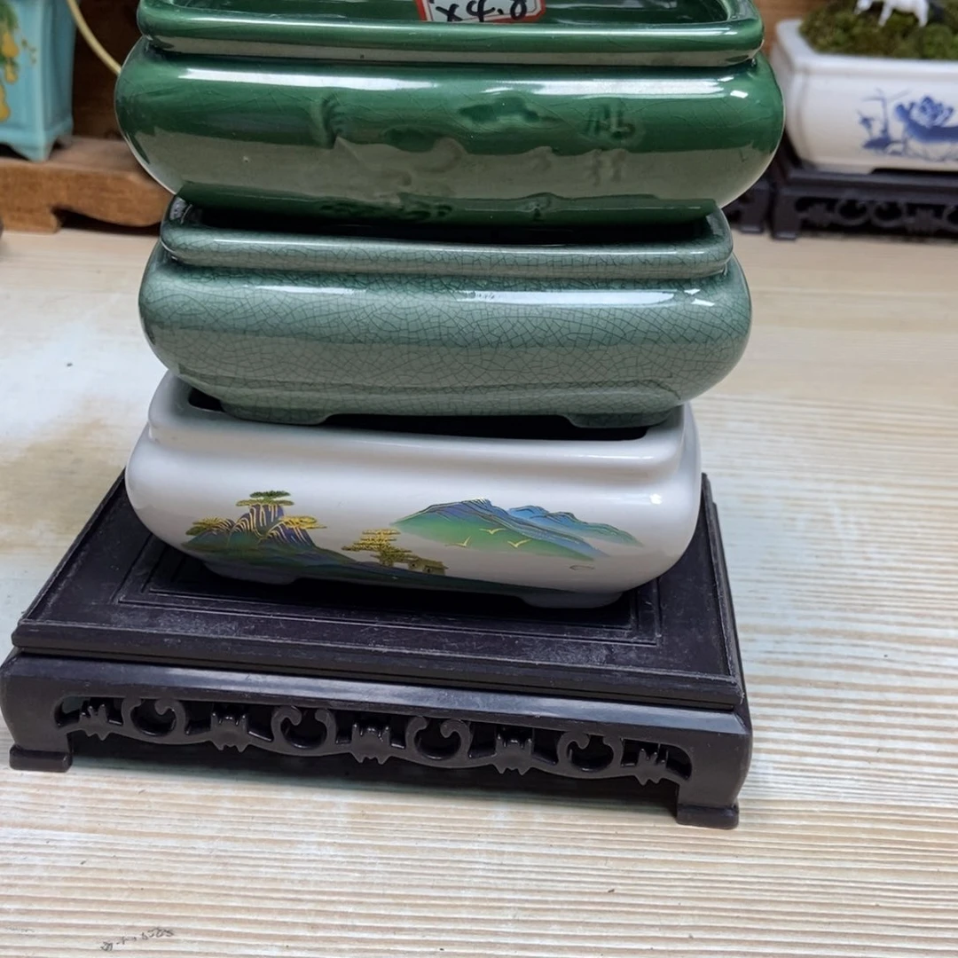 瓷片陶瓷花盆陶瓷艺术