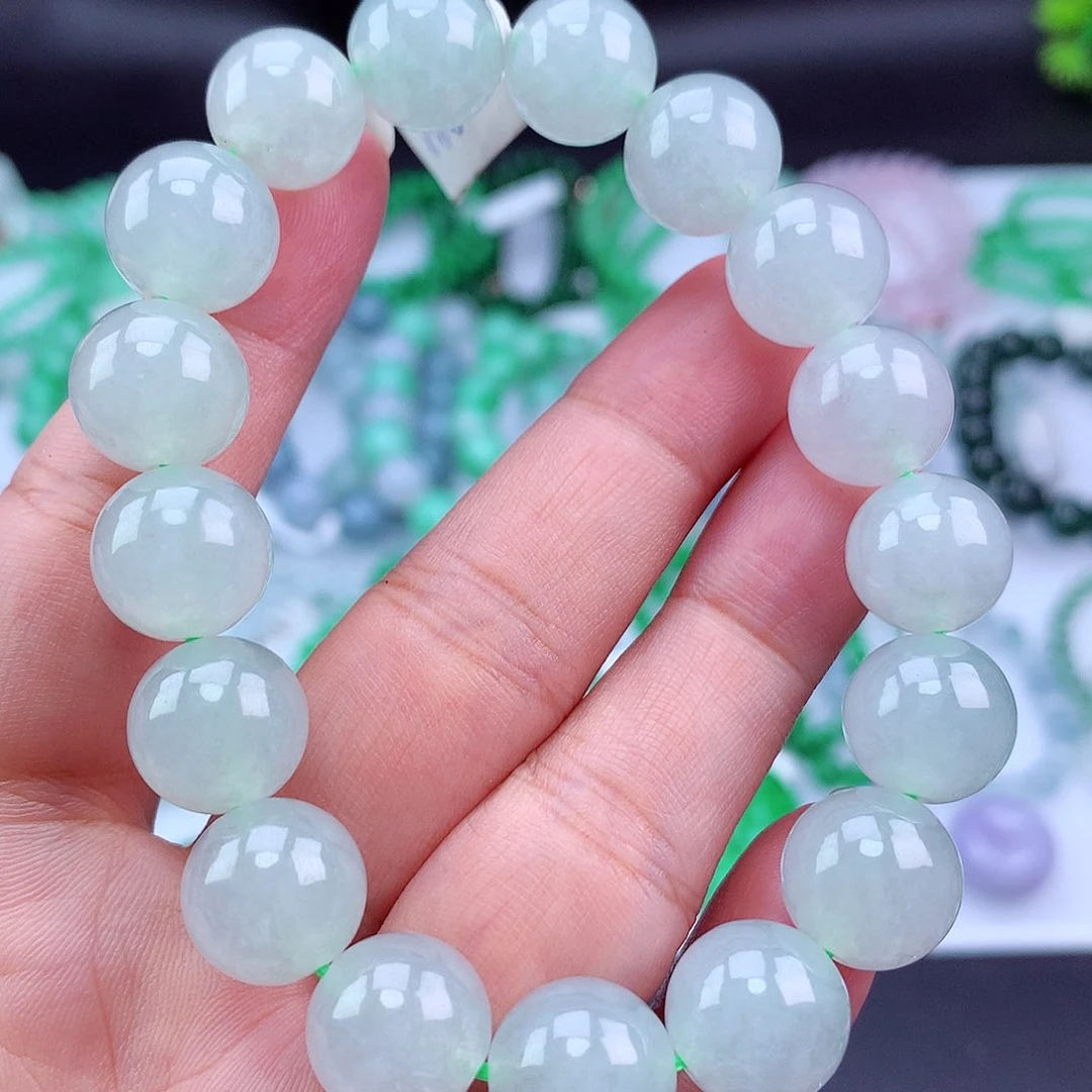 未镶嵌手链翡翠手串