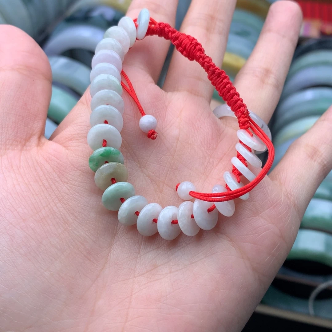未镶嵌手链翡翠多样性