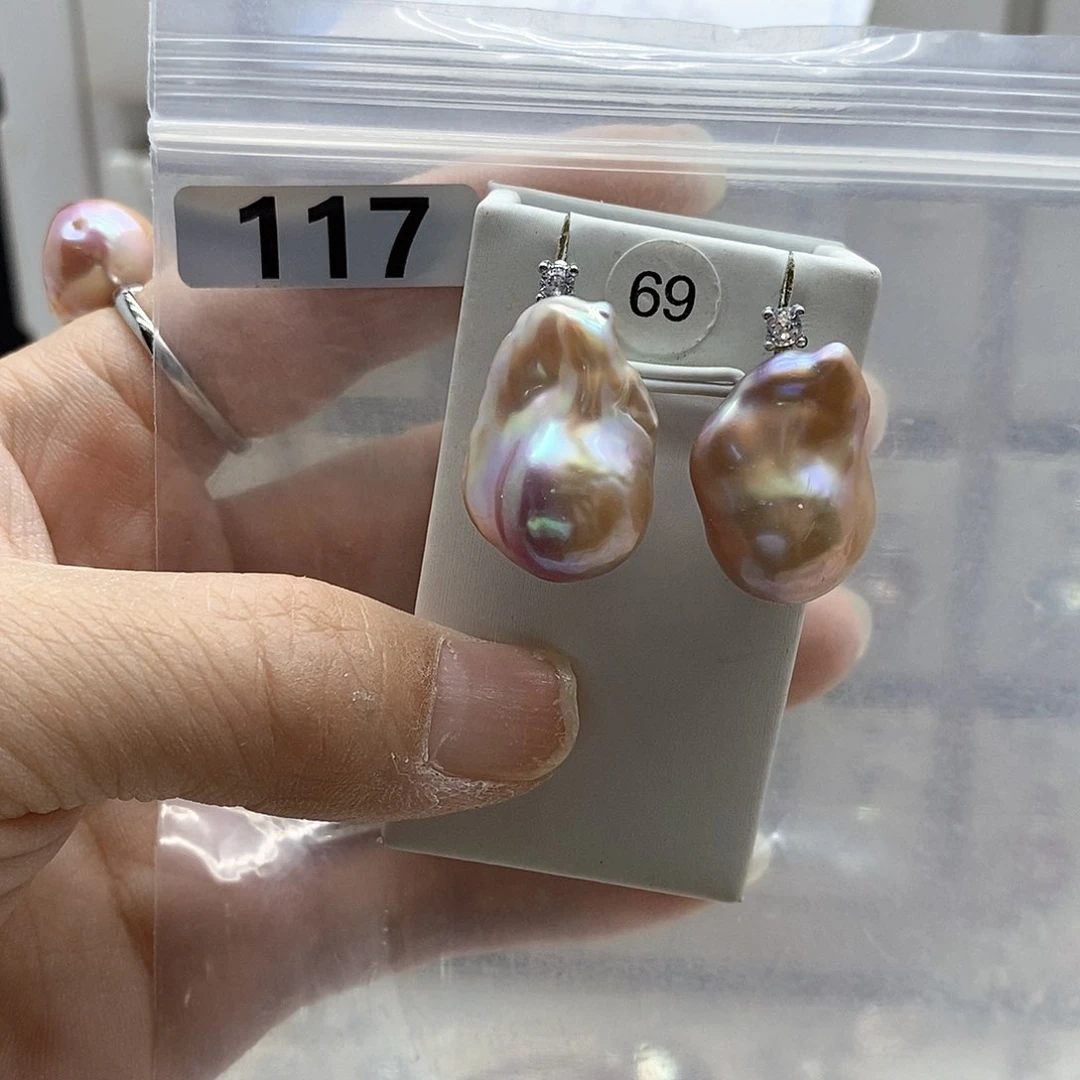 颈饰合金淡水珍珠