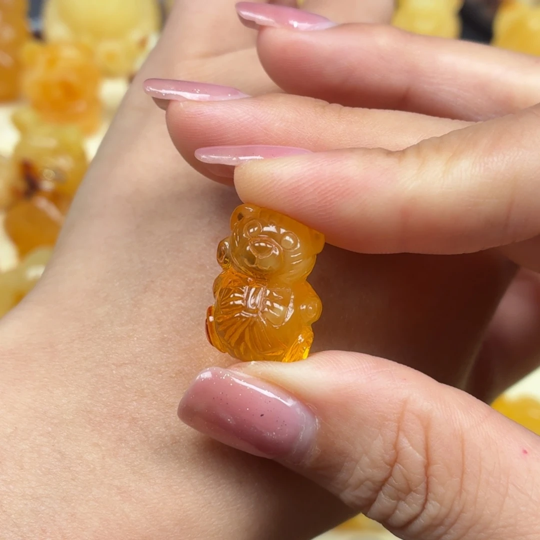 裸石琥珀未镶嵌蜜蜡