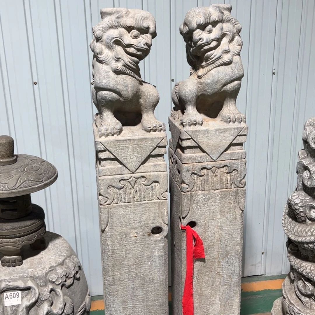 上***4石材青皮石柱不包邮