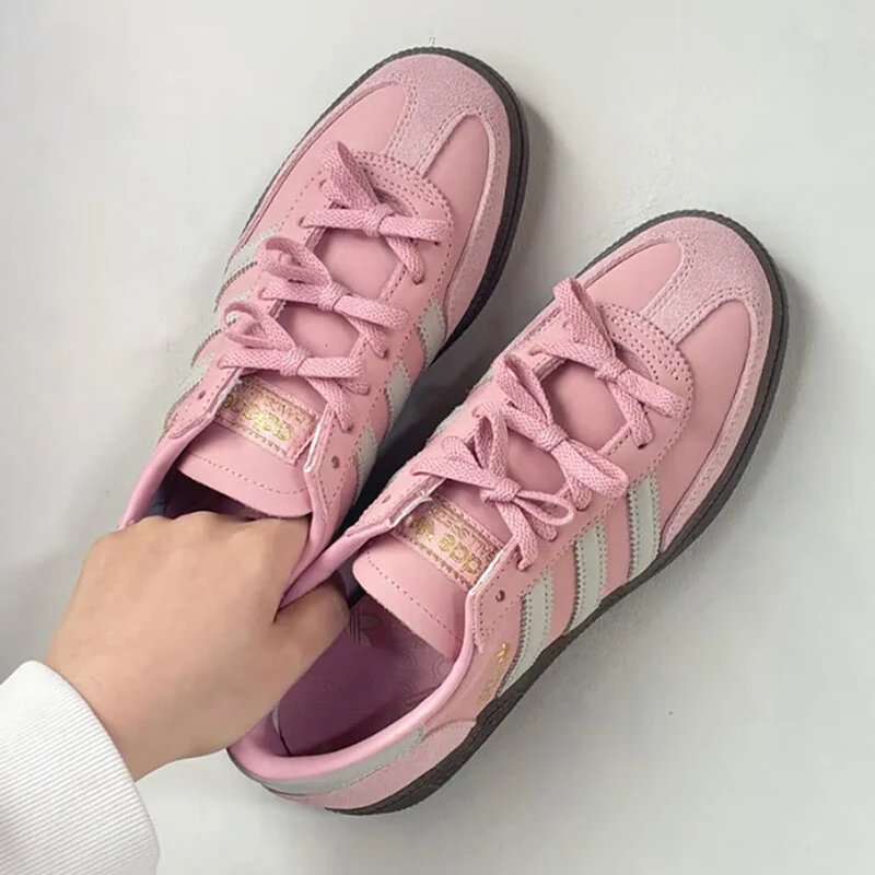 阿迪达斯休闲鞋女鞋2025新款三叶草运动鞋Handball Spezial德训鞋