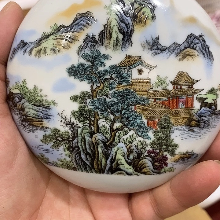 摆件景德镇陶瓷主人杯13455