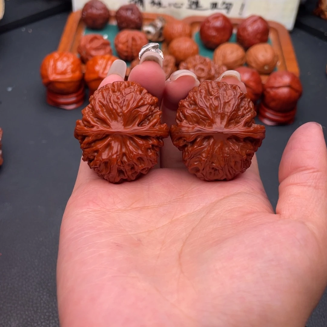 把件文玩核桃苹果园