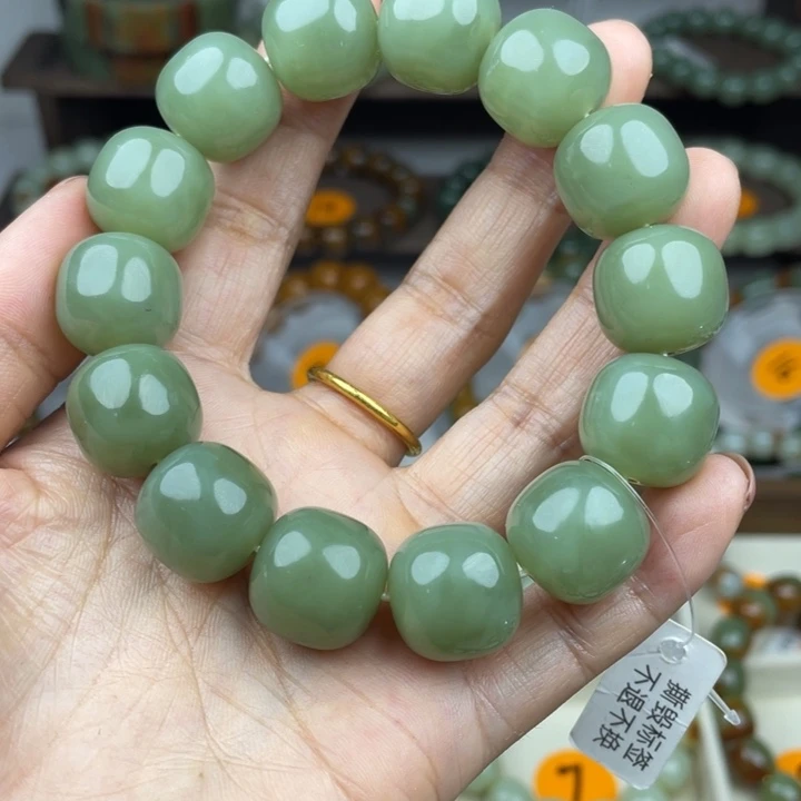 ༺***༻手串未镶嵌和田玉