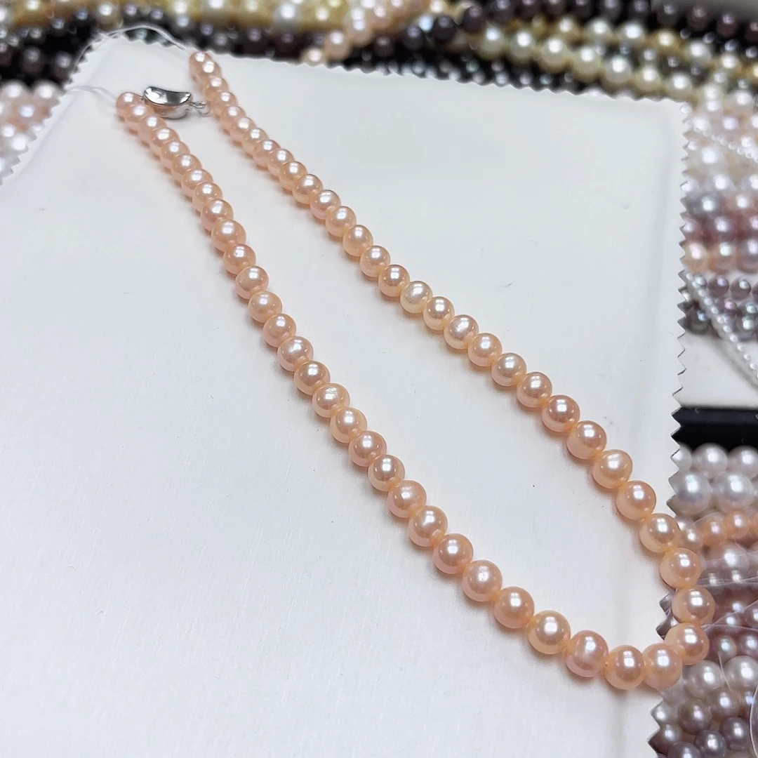 颈饰未镶嵌淡水珍珠7-8无核