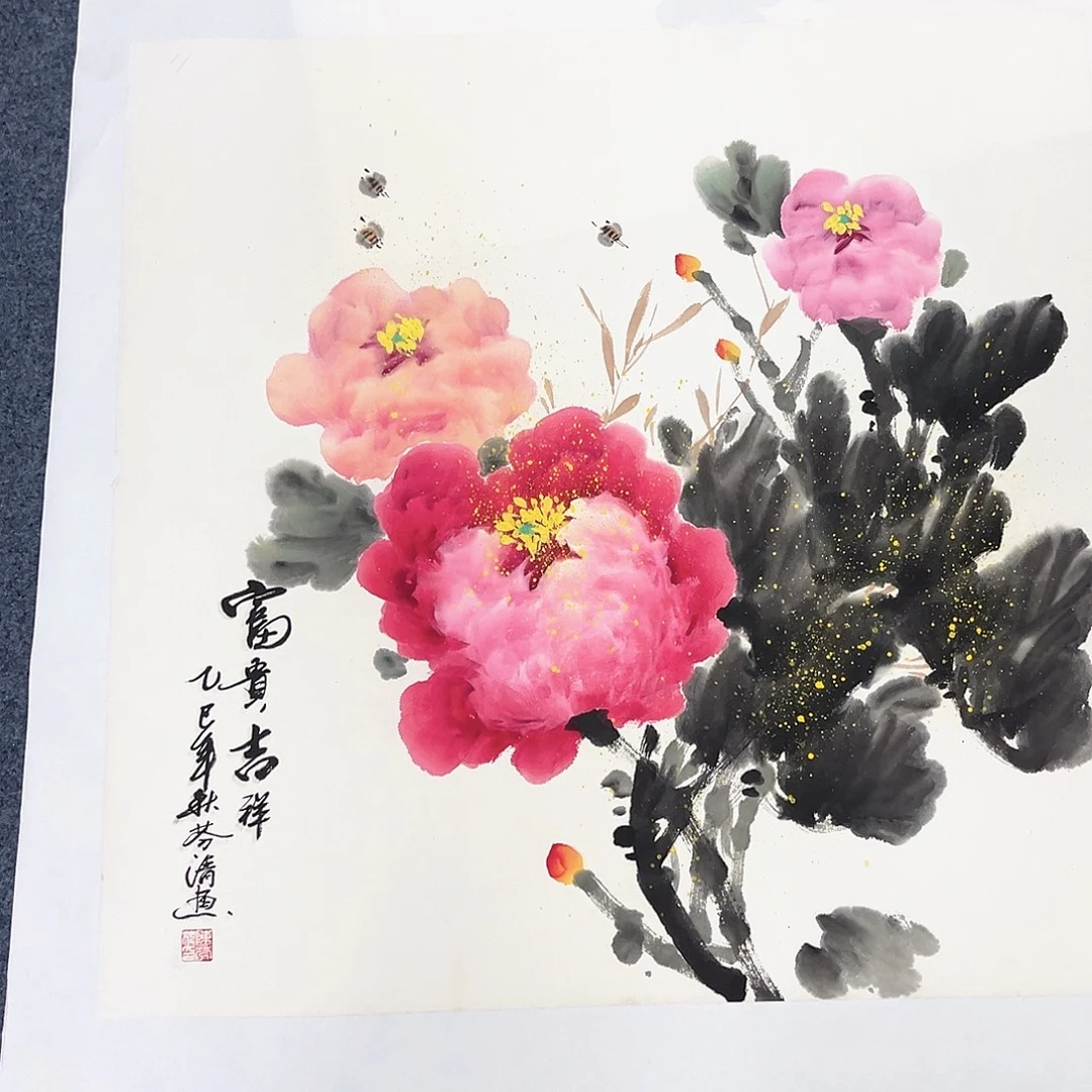 国画国画纯手绘作品