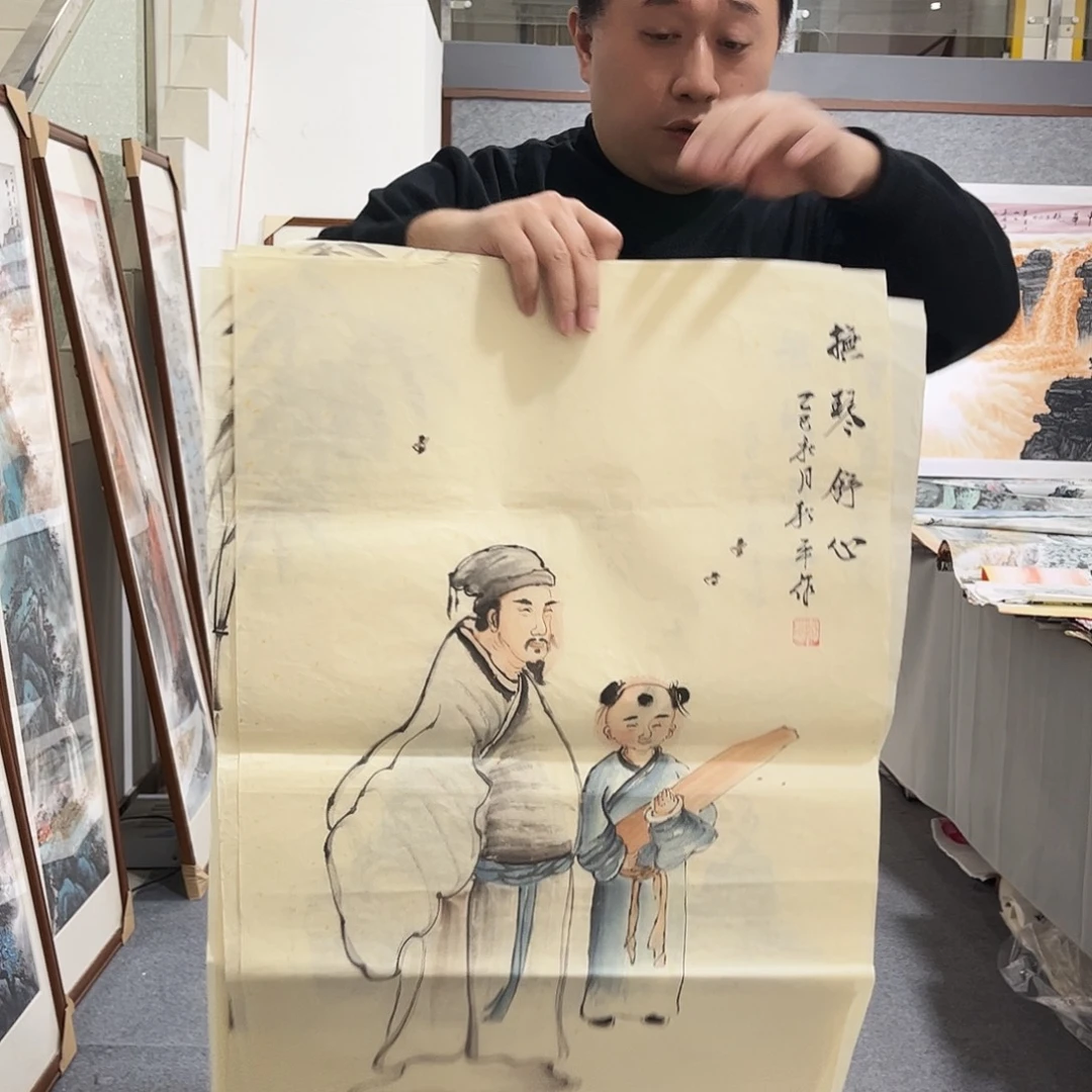 国画LT国画作品单幅任发