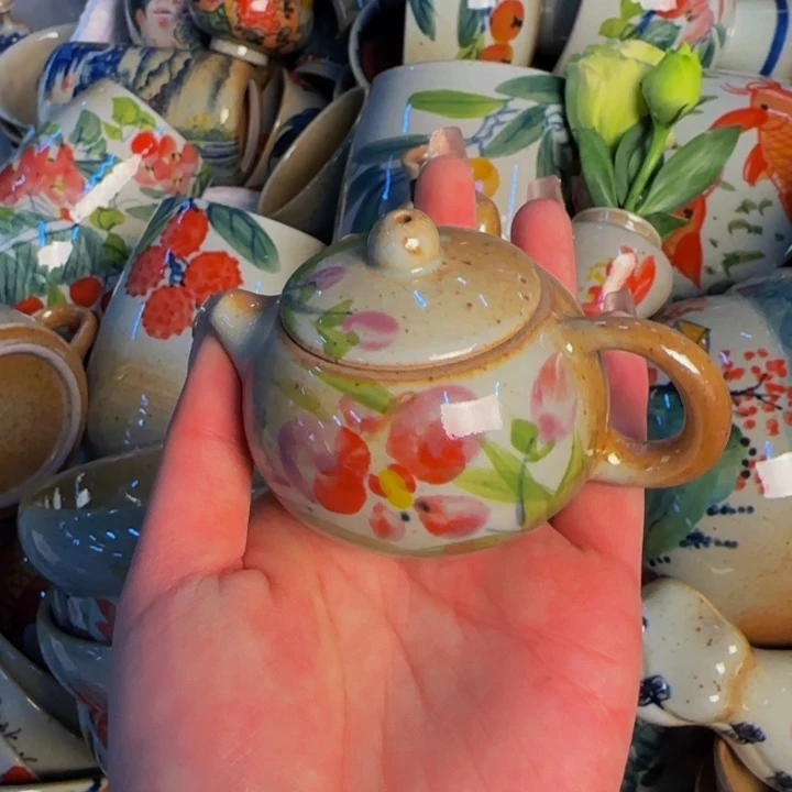 瓷片景德镇陶瓷手工手绘福利