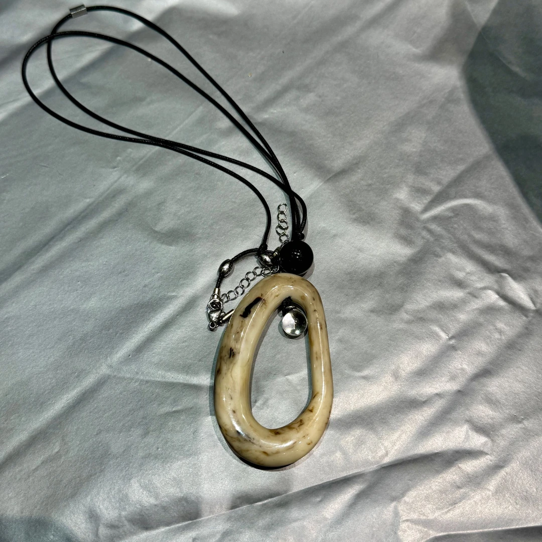 非金属莫桑石吊坠 【RoMee-萝密】复古民族风日韩链子项坠饰品小众