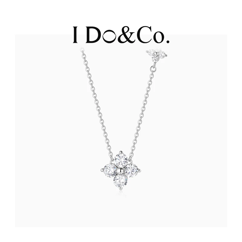 I Do&Co. 坠链均925银 流星四叶草项链轻奢小众高级感2025年新款