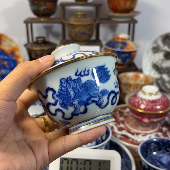 哈***6景德镇手工手绘陶瓷