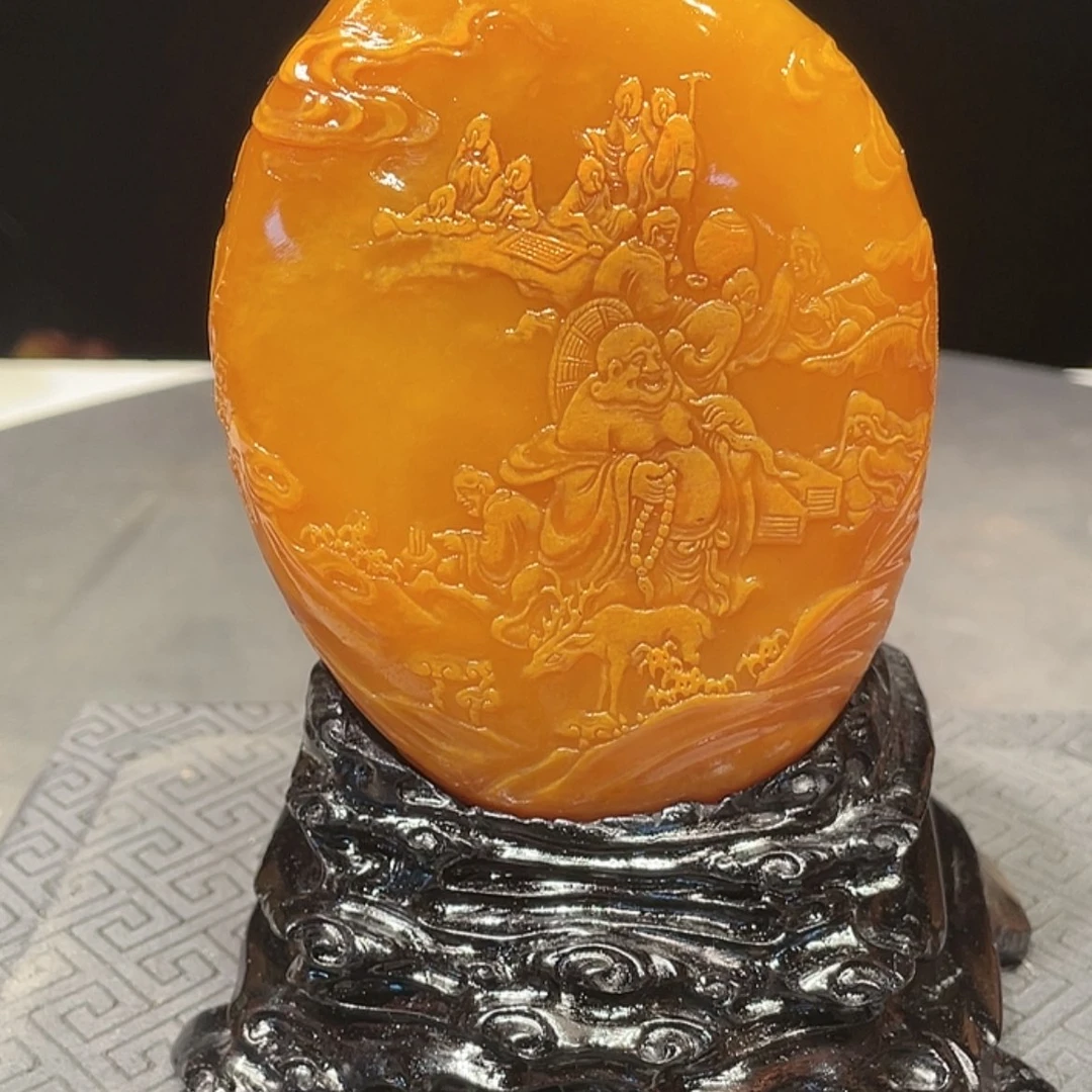 【闪购商品】寿山石用****1山水画作品欣赏