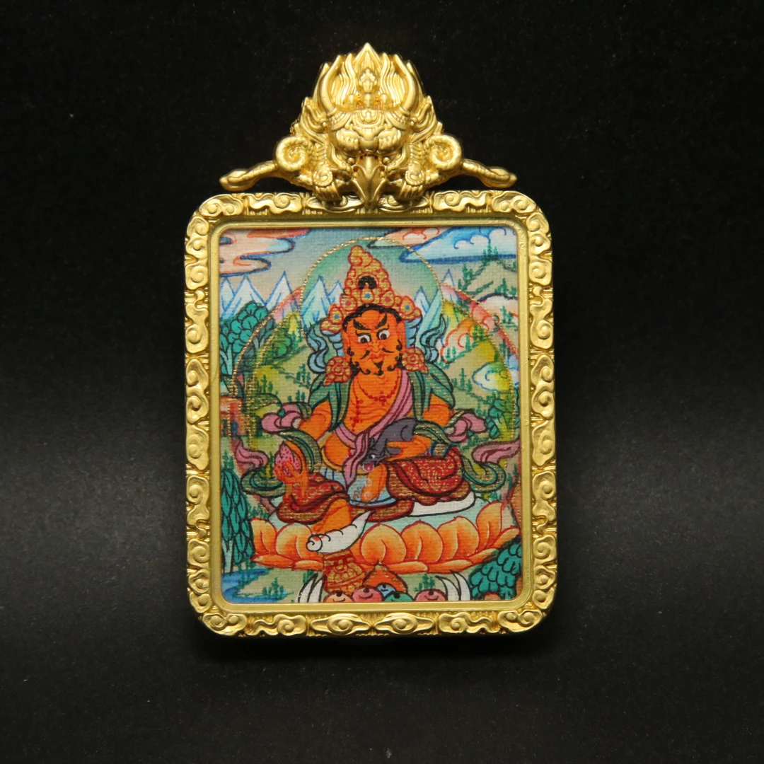 【表哥专属】 黄财神唐卡58*48  1811-2110