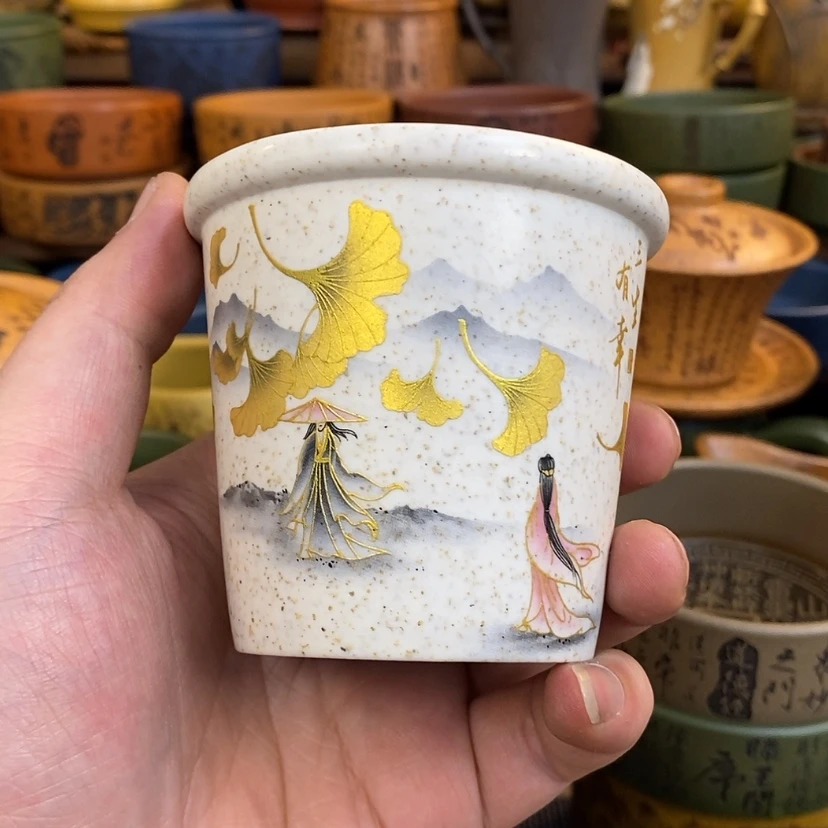 【闪购商品】紫砂杯子宜兴全手工紫砂杯