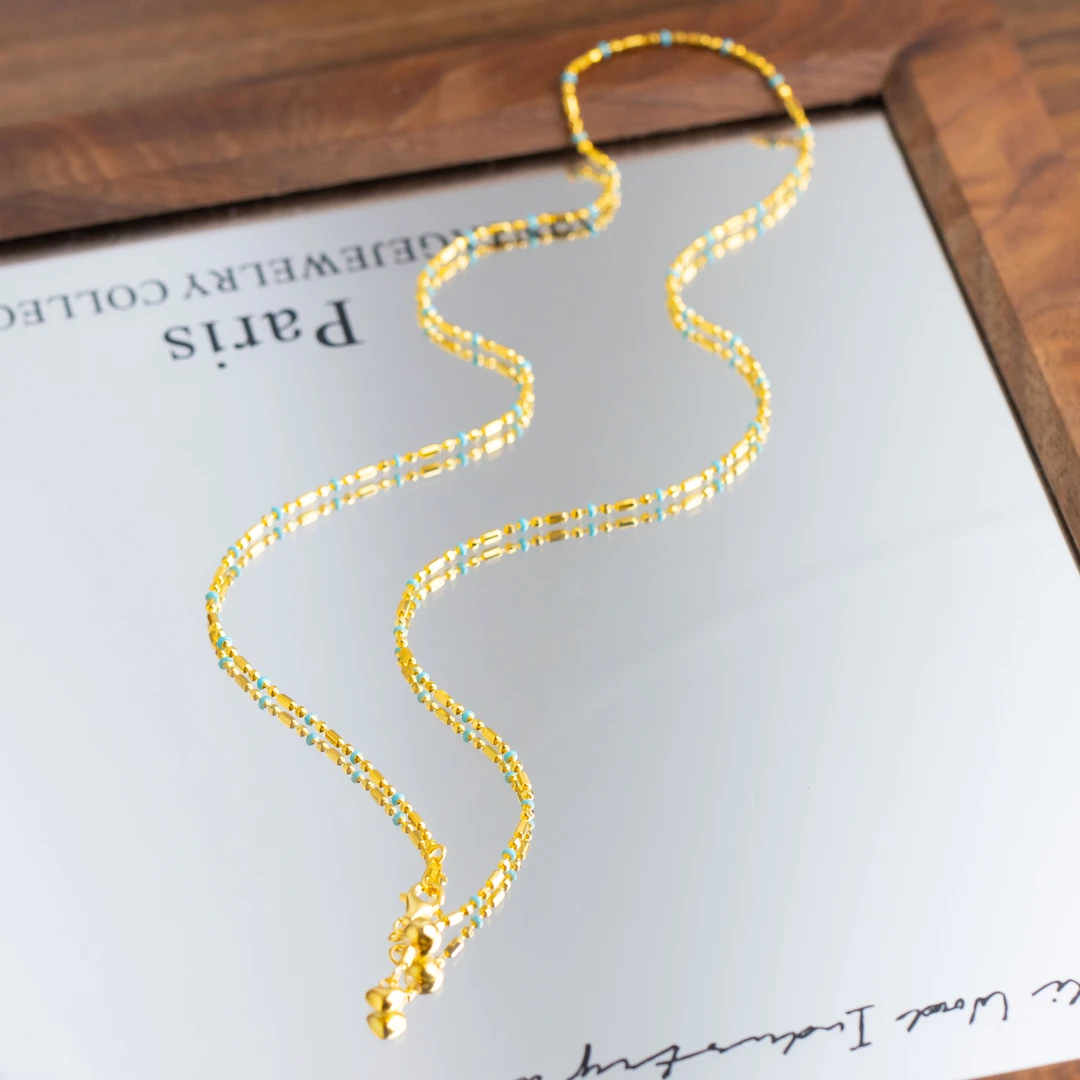 链子925银 S925银爱心百搭链