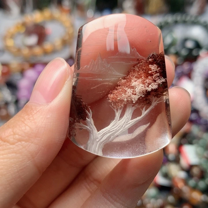 水晶吊坠(不含链)未镶嵌